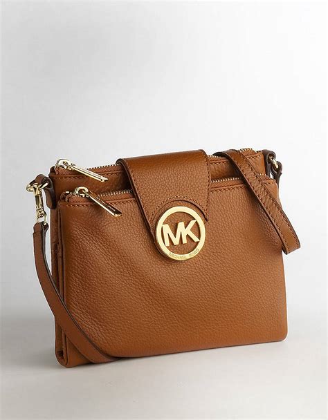 michael kors brown tie purse|Michael Kors brown purse crossbody.